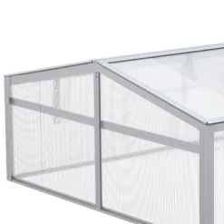 Outsunny 39" Aluminum Vented Cold Frame Mini Greenhouse Kit With Adjustable Roof, Polycarbonate Panels, & Strong Design 11 Outsunny 39" Aluminum Vented Cold Frame Mini Greenhouse Kit With Adjustable Roof, Polycarbonate Panels, & Strong Design -Home Improvement Store GUEST 9cdbfe47 50eb 4e62 b7cb 08be655e4a8d