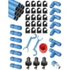 Rapid Air F28070 3/4 In Fastpipe 90 Ft Aluminum Compressed Air Hose Piping System Master Kit, Blue -Home Improvement Store GUEST a4605039 f879 4d6a 9911 b1814b238350