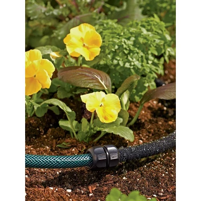 Snip-n-Drip Soaker Hose System, Drip Irrigation With Fittings 1/2 Inch By 50-Feet Includes Quick Connect - GARDENER'S SUPPLY CO. 3 Snip-n-Drip Soaker Hose System, Drip Irrigation With Fittings 1/2 Inch By 50-Feet Includes Quick Connect - GARDENER'S SUPPLY CO.
