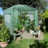 Costway 6'x 8' Portable Walk-in Greenhouse Pop-up Folding Plant Gardening W/Window
