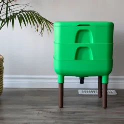 FCMP Outdoor The Essential Living Worm Composter 6 Gallon Resin Composting Bin System Indoor Modern Compost Storage W/2 Trays For Garden & Home -Home Improvement Store GUEST a9ea386c 22d1 4dcb 98ad 5a088a6dc4ce