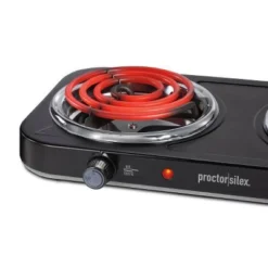 Proctor Silex Electric Double Burner Cooktop - 34115 7 Proctor Silex Electric Double Burner Cooktop - 34115 -Home Improvement Store GUEST aa43e64a de16 4034 a98b 11fe6e288b64