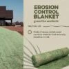 DeWitt AEC-SEGRN4 Curlex I 4 X 112.5 Feet Single Layer Excelsior Biodegradable Commercial And Home Landscaping Erosion Control Blanket, Green -Home Improvement Store GUEST b052734c 5f83 4ac8 8afa ca32d04ff5dd