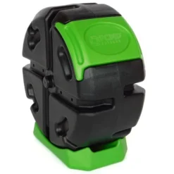FCMP Outdoor RC2000WB-GRN 19-Gal Plastic Single Chamber Half Size Rolling Composter Outdoor Rotating Garden Compost Bin, Black/Green (2 Pack) -Home Improvement Store GUEST b0a3c34c bcb8 4dc3 87d3 9642df438701