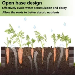 LuxenHome Brown Metal 32" X 20.2" Rectangular Garden Bed 11 LuxenHome Brown Metal 32" X 20.2" Rectangular Garden Bed -Home Improvement Store GUEST b5879d4b 5a39 4d1d 822f 87014818f392