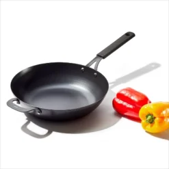 OXO 12" Steel Open Wok With Silicone Sleeve Black -Home Improvement Store GUEST b8dce378 8b6a 4588 a963 f77b7877de69