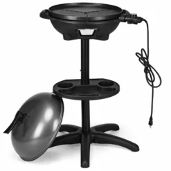 Costway Electric BBQ Grill 1350W Non-stick 4 Temperature Setting Outdoor Garden Camping -Home Improvement Store GUEST ba6b6ecc 64be 4bed be0f 470671769451