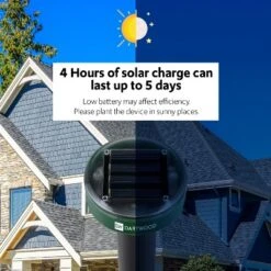 Dartwood Outdoor Solar Ultrasonic Pest And Mole Repellent For Groundhogs, Rats, Mice, Snakes In Your Gardens, Lawns And Yards (2 Pack) 13 Dartwood Outdoor Solar Ultrasonic Pest And Mole Repellent For Groundhogs, Rats, Mice, Snakes In Your Gardens, Lawns And Yards (2 Pack) -Home Improvement Store GUEST bad078b0 ca33 4c0c 9d44 2582379c838d