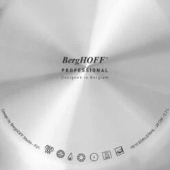 BergHOFF Professional Tri-Ply 18/10 Stainless Steel 11" Saute Pan With Stainless Steel Lid 4.6Qt. -Home Improvement Store GUEST bcce8f59 7cc3 43f1 90f2 6ffd81666442