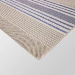 Sand Stripe Outdoor Rug Blue - Threshold™ -Home Improvement Store GUEST be5a23a4 e4eb 4a24 99a5 fd53a8d6e784