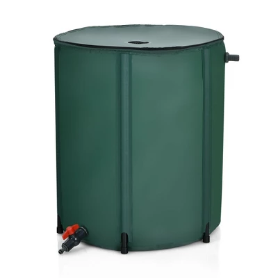 Costway 53 Gallon Portable Rain Barrel Water Collector Collapsible Tank W/Spigot Filter 11 Costway 53 Gallon Portable Rain Barrel Water Collector Collapsible Tank W/Spigot Filter - Image 9