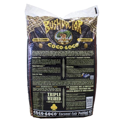 FoxFarm FX14100 Bush Doctor Coco Loco Plant Garden Indoor/Outdoor Potting Soil Mix For Plants, 2 Cubic Feet (2 Pack) 4 FoxFarm FX14100 Bush Doctor Coco Loco Plant Garden Indoor/Outdoor Potting Soil Mix For Plants, 2 Cubic Feet (2 Pack) - Image 2