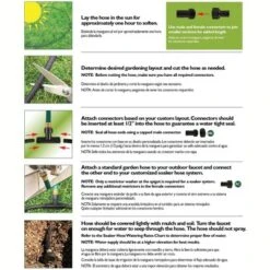 Flexon 100ft 20-Piece Garden Soaker Hose Kit -Home Improvement Store GUEST c294139b 6794 439e b51d b18f82c283f4