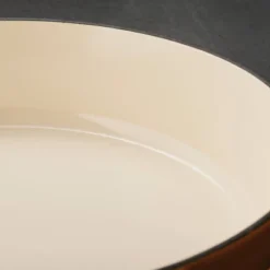 Tramontina 4qt Enameled Cast Iron Covered Braiser - Sunrise -Home Improvement Store GUEST c2ba2434 4432 4f16 81b2 fdae3147b267