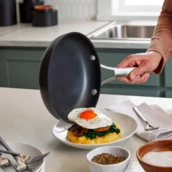 Calphalon Premier With MineralShield Nonstick 10" & 12" Fry Pan Set