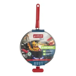 GoodCook ProEase Nonstick 11" Jumbo Cooker Deep Saute Pan Red -Home Improvement Store GUEST c4ac4a91 dc71 42ae 954e 82ed20e6870a