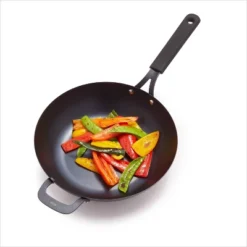 OXO 12" Steel Open Wok With Silicone Sleeve Black -Home Improvement Store GUEST c6a3c607 80ef 480a 9095 a4d16df156a4