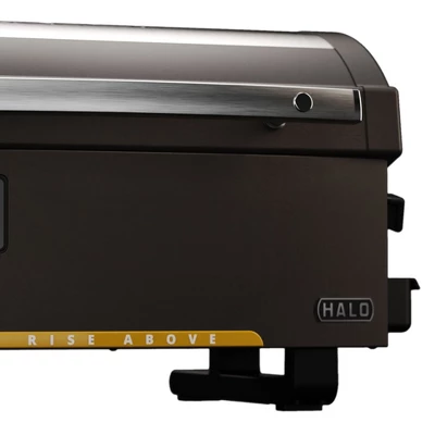 HALO Prime300 Rechargeable Electric Cordless Portable Outdoor Camping Countertop Pellet Grill With 10 Pound Hopper Capacity, Battery Not Included 4 HALO Prime300 Rechargeable Electric Cordless Portable Outdoor Camping Countertop Pellet Grill With 10 Pound Hopper Capacity, Battery Not Included - Image 2