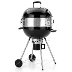 Captiva Designs E02GR013 22" Kettle Charcoal Grill With Pizza Ring And Pizza Stone - Black 13 Captiva Designs E02GR013 22" Kettle Charcoal Grill With Pizza Ring And Pizza Stone - Black -Home Improvement Store GUEST ca367df2 c16b 4a06 b03f 074ef6b66e48