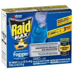 Raid Max Concentrated Deep Reach Fogger - 2.1oz/3cans -Home Improvement Store GUEST ca71da79 a960 4ae8 a024 aecb5348ce62