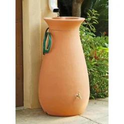 Rainwater Urn, 65 Gallon, 6' Hose Included, Brass Water Spigot, Removable Top -Home Improvement Store GUEST d10131eb ebcb 419d 8402 b4f5ad7653e9