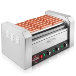Olde Midway Electric Hot Dog Roller Grill Machine With Bun Warmer, Commercial Grade -Home Improvement Store GUEST d3275db7 baaa 4ece 8d6c 0c74a2ecd2cb