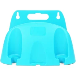 Okuna Outpost Wall Mount Plastic Garden Water Hose Holder Hanger Hook Storage Stand, Blue, 10x6x6 Inch -Home Improvement Store GUEST d3b13f5f 4bcc 4ad0 b7a2 c938a1b6473e