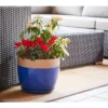 12" Ana Planter In Navy Finish - Southern Patio -Home Improvement Store GUEST d3eaf288 cdf7 42e9 a150 a74824ea9d34