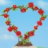 Collections Etc Heart-Shaped Metal Outdoor Garden Plant Stake Black -Home Improvement Store GUEST d5520db4 c2c4 4220 b186 3d2e496ec4cf
