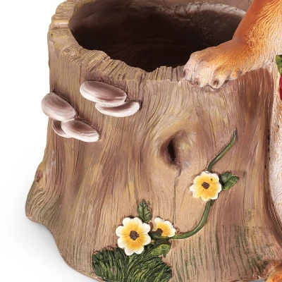 Christopher Knight Home 19" Wide Mohar Concrete Outdoor Novelty Squirrel Planter Brown 10 Christopher Knight Home 19" Wide Mohar Concrete Outdoor Novelty Squirrel Planter Brown - Image 8
