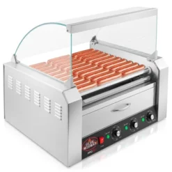 Olde Midway Electric Hot Dog Roller Grill Machine With Bun Warmer, Commercial Grade -Home Improvement Store GUEST d70646e1 123c 4e2b b428 d32092f1ed6f