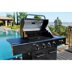 Kenmore 4-Burner Gas BBQ Propane Grill With Side Burner -Home Improvement Store GUEST d8be4a45 fce5 415a 961f 2b950606afb1