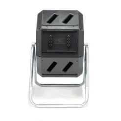 FCMP Outdoor Lawn & Garden 22.5 Gallon Plastic Tumbling Composter Rotating Yard Waste Bin With Aeration Holes, Black -Home Improvement Store GUEST d9538727 ce8e 40f1 b716 f7f264212343