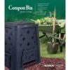 Redmon 65 Gallon Capacity Compost Bin With Snapping Lift Off Lid, 4 Door Access, And Multiple Vent Holes, For Home Gardens And Landscaping, Black -Home Improvement Store GUEST da6ee07b dffd 4688 9f71 8009ffd189ac
