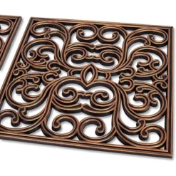 BirdRock Home Rubber Stepping Stone Tiles - 15 X 15" - Set Of 3 - Copper -Home Improvement Store GUEST dd135075 90f9 4845 9b2a df4263989f98