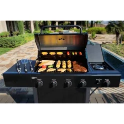 Kenmore 4-Burner Open Cart Grill With Side Burner -Home Improvement Store GUEST df85e767 af7f 464d bbe3 25f06e47bee9