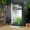 Costway 36''x20''x63'' Mylar Hydroponic Grow Tent W/Observation Window & Floor Tray GrayBlack 1 Costway 36''x20''x63'' Mylar Hydroponic Grow Tent W/Observation Window & Floor Tray GrayBlack -Home Improvement Store GUEST e066859a 34e8 4f8c bf58 ffc4645477f3