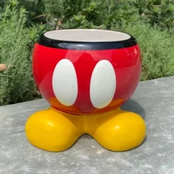 Disney 7" Wide Mickey Mouse Ceramic Indoor Outdoor Planter Pot Multicolor -Home Improvement Store GUEST e1b8b95c 8c61 463e 9e65 a1617dbb9967