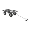 Gorilla Cart 800lbs. Heavy Duty Durable Steel Mesh Flatbed Garden Utility Wagon Cart - Black -Home Improvement Store GUEST e240c560 9403 492c a692 1ccaba62f9e3