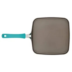 Rachael Ray Cook + Create Aluminum Nonstick Square Stovetop Griddle Pan 11" Agave Blue -Home Improvement Store GUEST e424a31e 16c5 4d6c a4e6 c6cb27f3f5b3