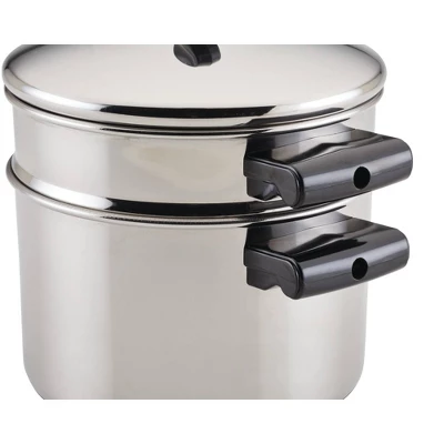 Farberware Classic Series 3qt Stainless Steel Stack 'n' Steam Sauce Pot With Steamer Set Silver 3 Farberware Classic Series 3qt Stainless Steel Stack 'n' Steam Sauce Pot With Steamer Set Silver