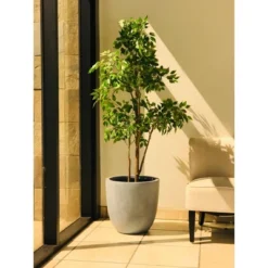 17" Kante Lightweight Concrete Modern Seamless Outdoor Planter Gray - Rosemead Home & Garden, Inc. -Home Improvement Store GUEST e721453e 2aef 4cde 9f08 a205ea0319b0