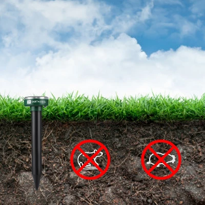 Dartwood Outdoor Solar Ultrasonic Pest And Mole Repellent For Groundhogs, Rats, Mice, Snakes In Your Gardens, Lawns And Yards (2 Pack) 3 Dartwood Outdoor Solar Ultrasonic Pest And Mole Repellent For Groundhogs, Rats, Mice, Snakes In Your Gardens, Lawns And Yards (2 Pack)