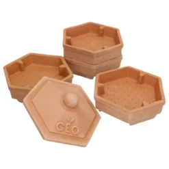 Tribest GEO Terradisiena 4-Tier Terracotta Sprouter – Brown -Home Improvement Store GUEST ead8eff9 7930 408e a7a9 8dbefc355c26