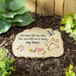 Evergreen 11.5" X 7.5" Memorial Garden Stone, Pet Devotion 9 Evergreen 11.5" X 7.5" Memorial Garden Stone, Pet Devotion -Home Improvement Store GUEST ec2754dc b38d 4d87 9911 32cdc954d945
