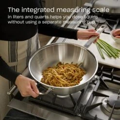 Fissler Original-Profi Collection Stainless Steel Wok & Lid, 12" -Home Improvement Store GUEST ecdccb63 4ecf 4a09 8e00 4f8141b43e65