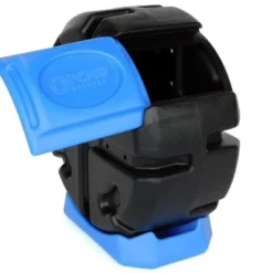 FCMP Outdoor RC2000WB-BLU 19-Gal Plastic Single Chamber Half Size Rolling Composter Outdoor Rotating Garden Compost Bin, Black/Blue (2 Pack) -Home Improvement Store GUEST f047c37f 7b85 4b48 8be1 39f1234269b5