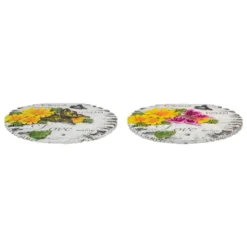 Northlight Set Of 2 "Love Today" Outdoor Floral Garden Stones 10" -Home Improvement Store GUEST f12458e4 81f1 467b 89b0 beb2684511f7