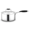 NutriChef 3 Quart Stainless-Steel Saucepan With Lid Cookware -Home Improvement Store GUEST f158ee79 f3bc 4c4b a68a 90ffdc46f3b1