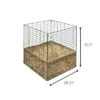 Gardeners Supply Company Single Bin Wire Composter | Heavy Duty Metal Outdoor Compost Pile Bin With Open Frame Design For Good Aeration | Best For -Home Improvement Store GUEST f2001592 f516 4f91 be0e 0af842dca663